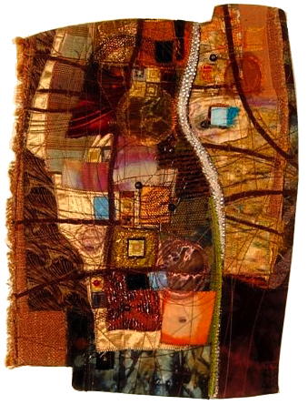 contrast in composition art quilt workshop with rosalie dace